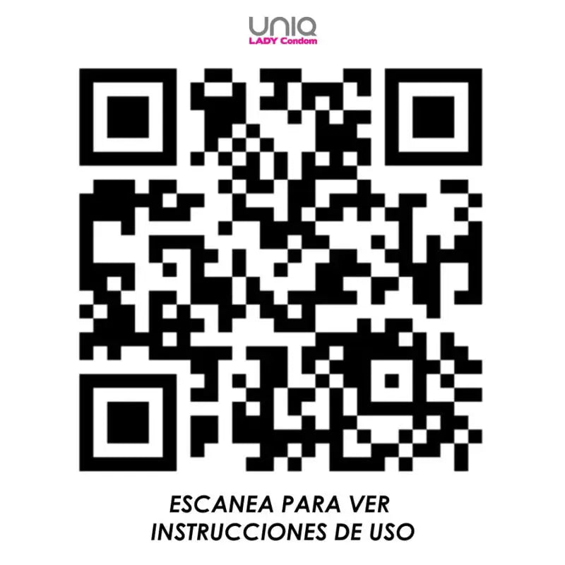 Uniq - lady condom preservativos femeninos con liguero