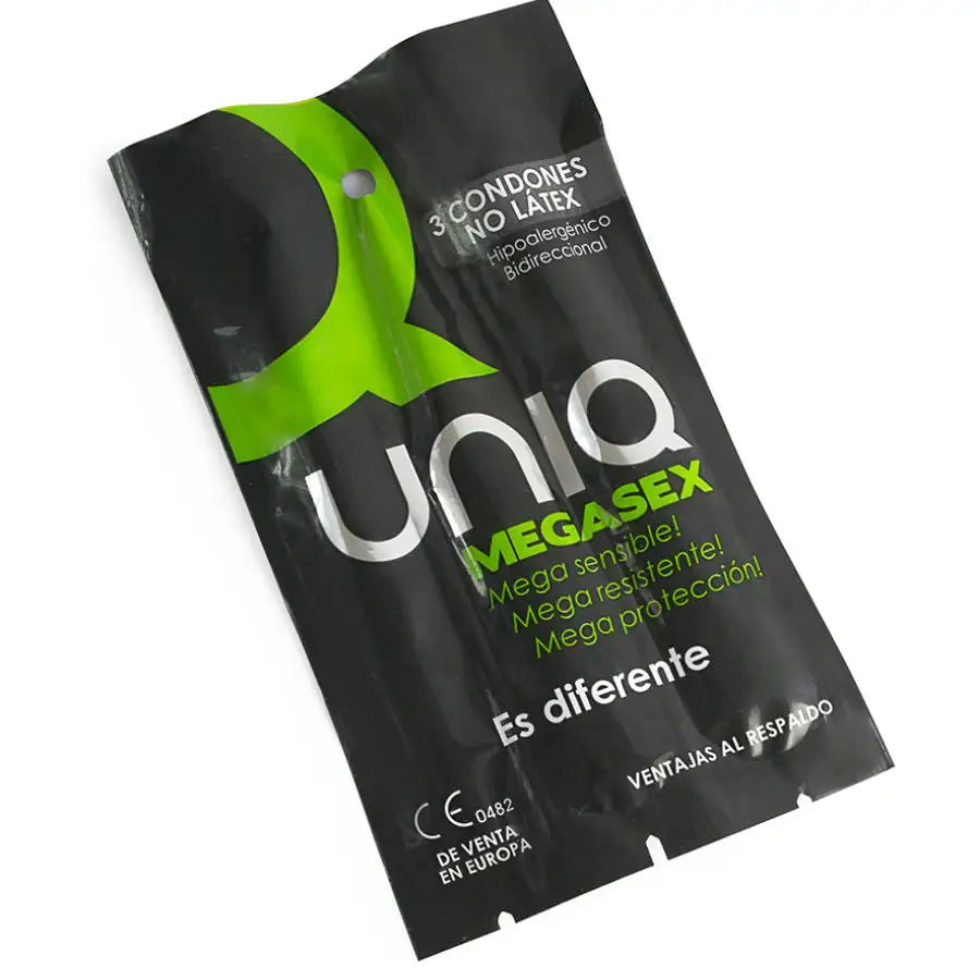 Uniq - megasex preservativos sensitivos con liguero
