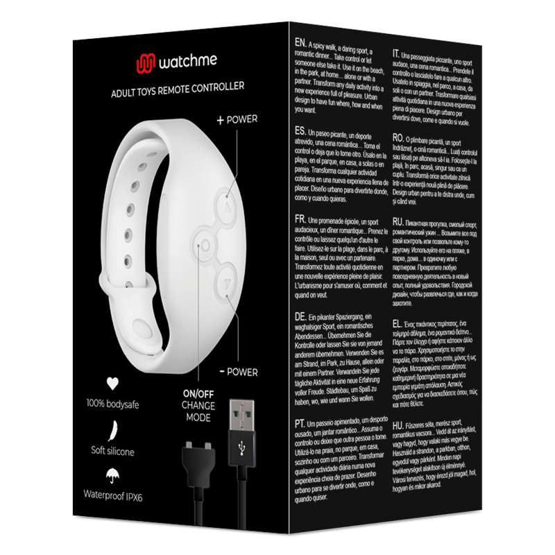 Watchme - reloj control remoto wireless technology azabache