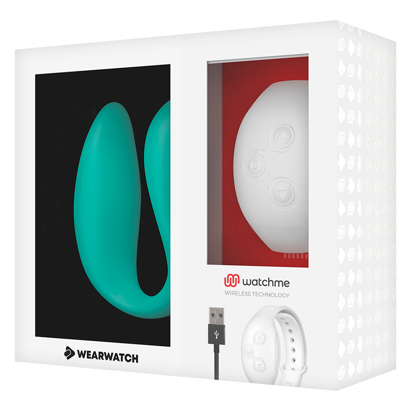 Wearwatch - vibrador dual technology watchme agua marina