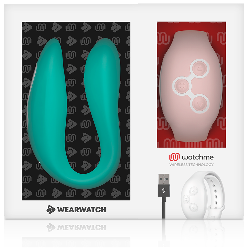 Wearwatch - vibrador dual technology watchme agua marina