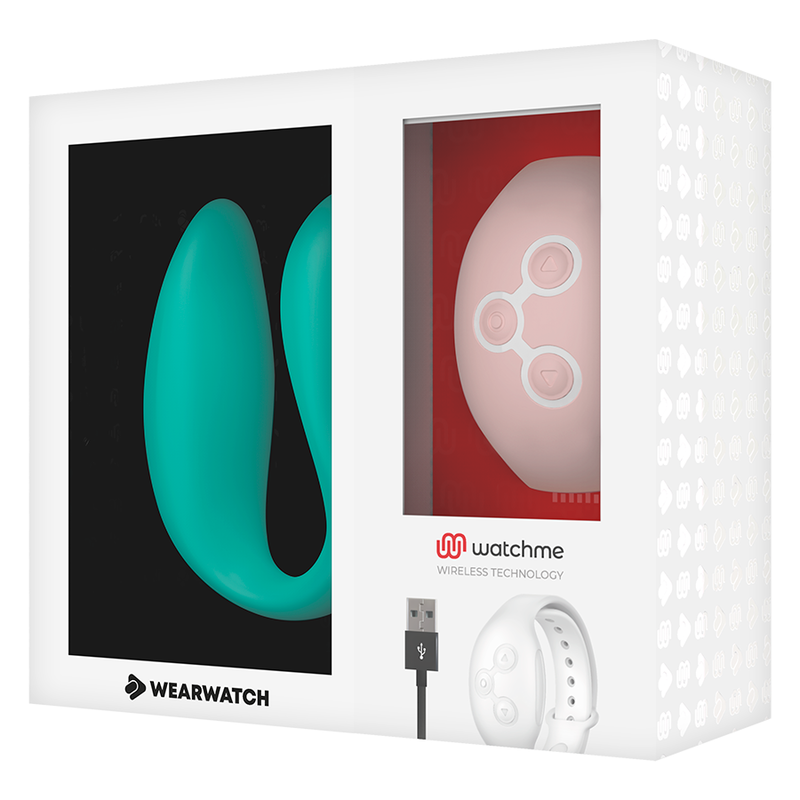 Wearwatch - vibrador dual technology watchme agua marina