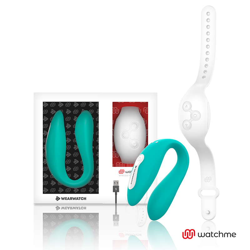 Wearwatch - vibrador dual technology watchme agua marina