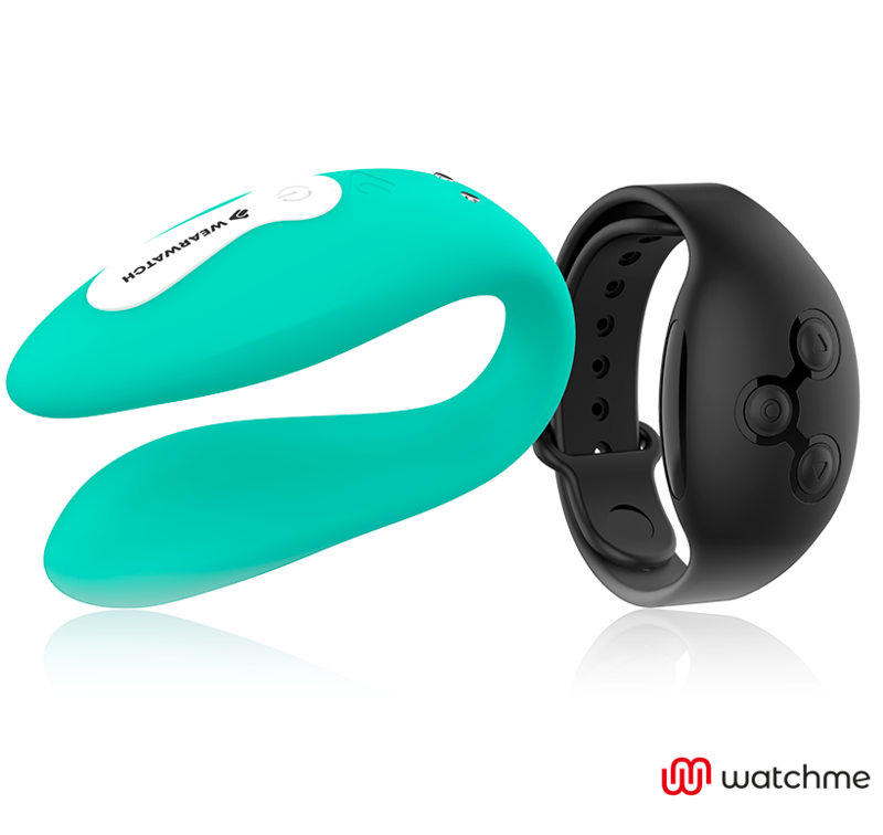 Wearwatch - vibrador dual technology watchme aguamarina