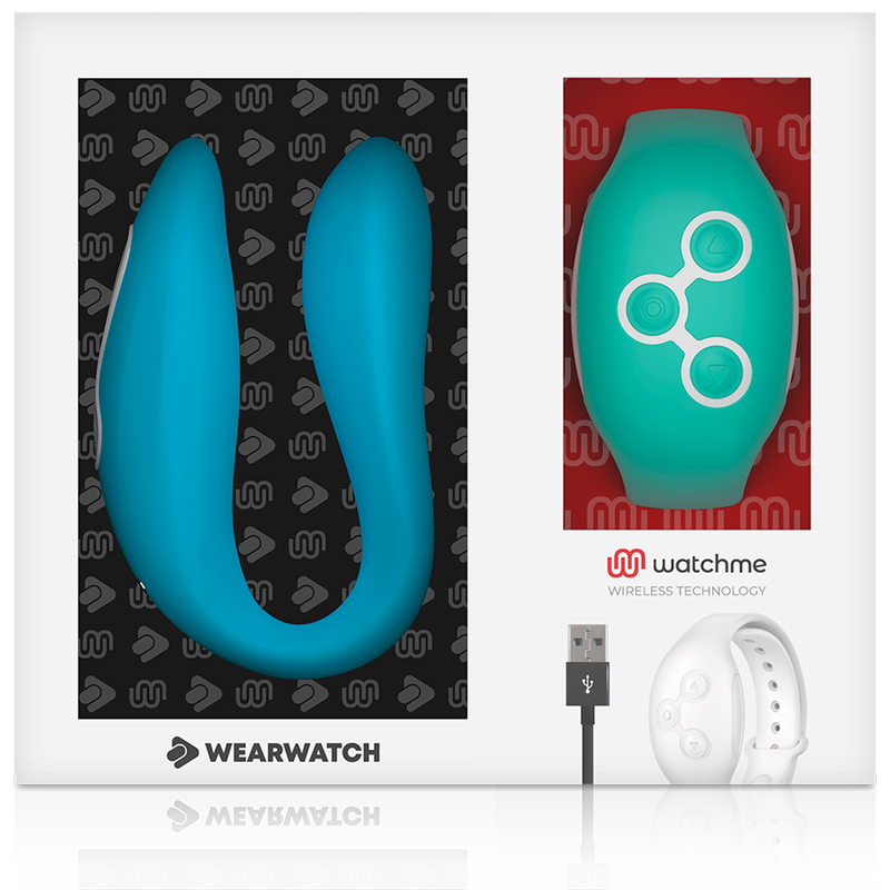 Wearwatch - vibrador dual technology watchme añil /agua