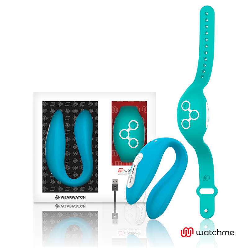 Wearwatch - vibrador dual technology watchme añil /agua