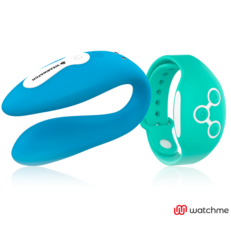 Wearwatch - vibrador dual technology watchme añil /agua