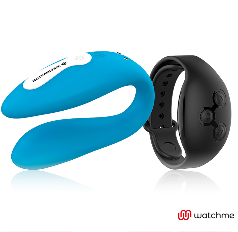 Wearwatch - vibrador dual technology watchme añil / azabache