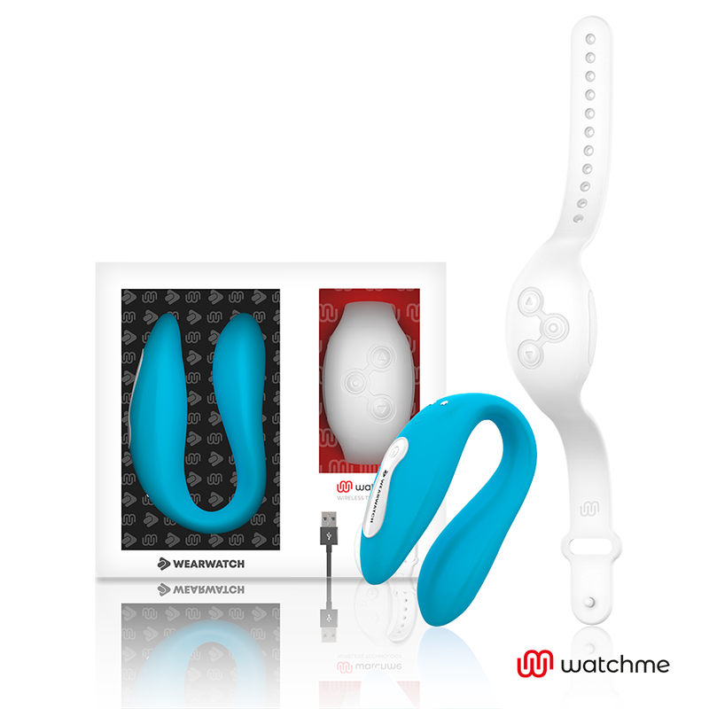 Wearwatch - vibrador dual technology watchme añil/níveo