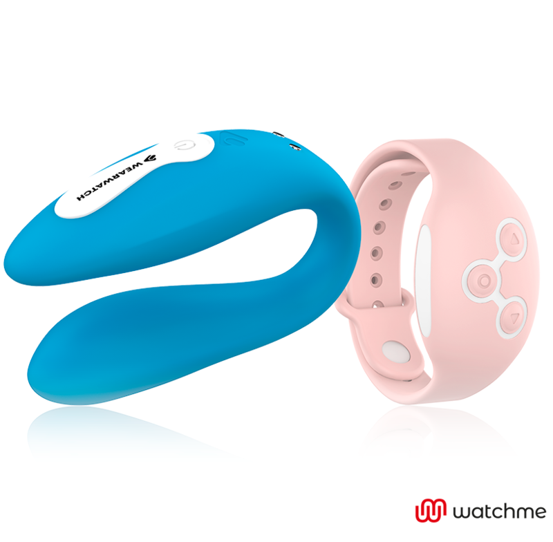 Wearwatch - vibrador dual technology watchme añil / rosa