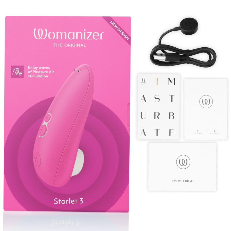 Womanizer - starlet 3 estimulador clítoris rosa