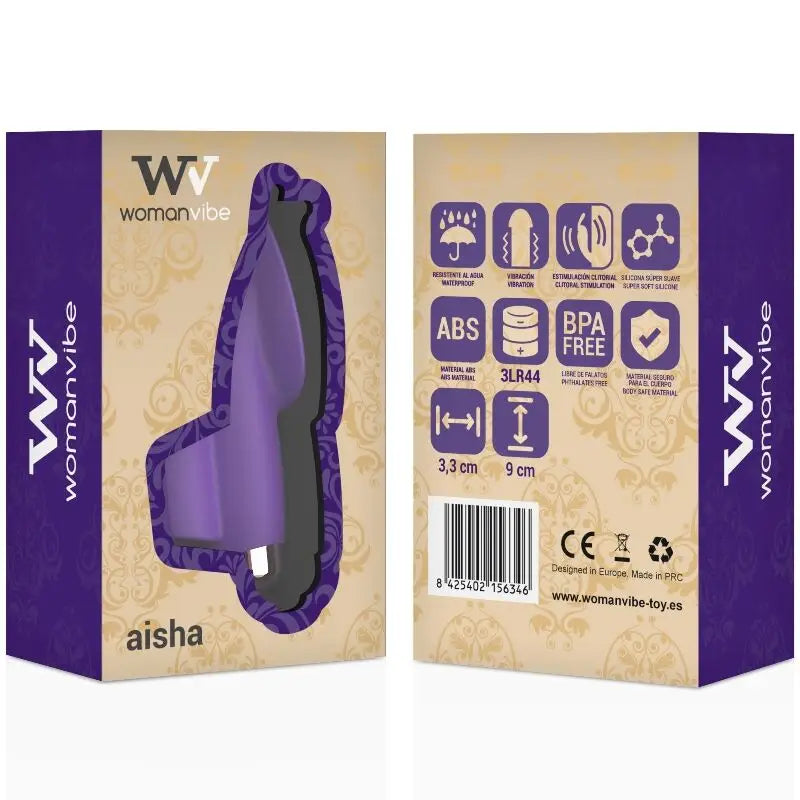 Womanvibe - aisha dedal estimulador silicona